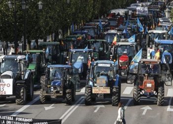 40 tractores asturianos participarán en la manifestación de Alma Rural en Madrid