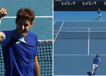 Vídeo: Así es la jugada de Pablo Carreño que ha dejado mudo el Open de Australia en su victoria de hoy