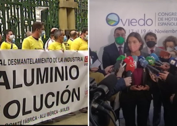 Trabajadores de Alu Ibérica: «El Gobierno de España nos ha mentido desde el primer minuto»