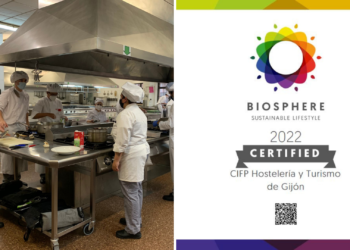 El CIFP de Hostelería y Turismo de Gijón consigue la certificación Biosphere por su compromiso social y ecológico