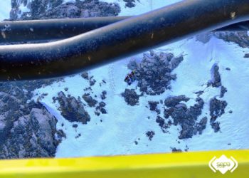 Herida tras caer unos 50 metros en la ruta norte de Peñaubiña