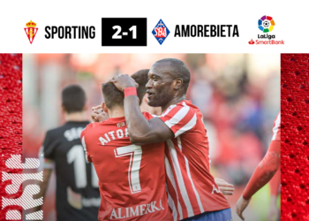Sporting 2-1 Amorebieta | Remontada de alivio