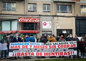 Los trabajadores de la Fundación Metal solo han recibido dos nóminas desde mayo
