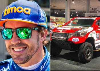 El coche con el que Fernando Alonso disputó el Rally Dakar ya está en Asturias