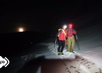 Localizados en buen estado los dos montañeros perdidos en Lena