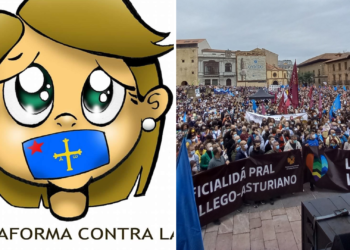 La Plataforma Contra la Cooficialidad pide un referéndum «para la imposición de la lengua asturiana»