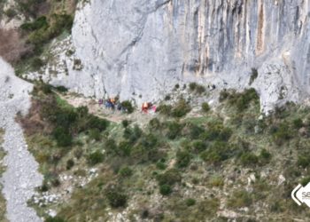 Rescatada una montañera de 28 años en Teverga