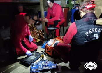 Rescatados dos senderistas desorientados en Piloña