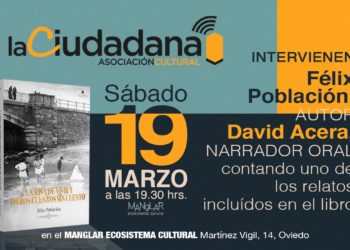 Félix Población presenta en Oviedo su libro «La risa de vivir y otros cuentos sin cuento», con la narración de David Acera