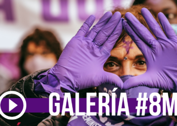 La marea morada inunda las calles de Gijón