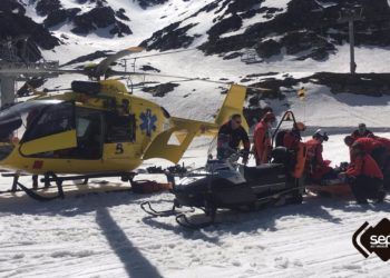 Herido grave un esquiador de 43 años en Fuentes de Invierno