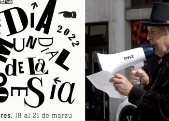 Mieres «remueve conciencias» con sus ‘Poemas Públicos’ y otras actividades poéticas