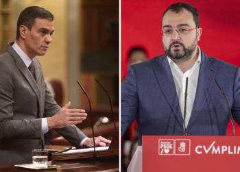 Sánchez felicita a Barbón por su reelección como secretario general del PSOE en Asturias