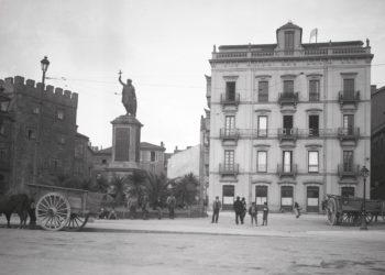 La estatua de Pelayo