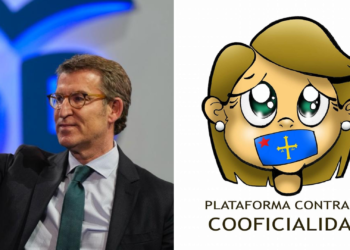La Plataforma contra la Cooficialidad ve con «preocupación» la postura de Feijóo