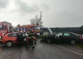 Dos accidentes de tráfico graves en Gijón, uno con un conductor menor de edad