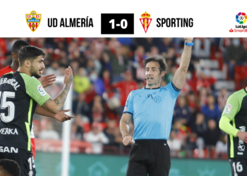 UD Almería 1-0 Sporting | El Sporting se hunde en el Mediterráneo