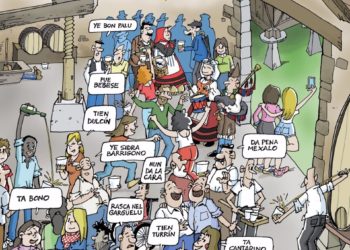 Cultura repartirá 60.000 folletos y 2.000 carteles con el vocabulario sidrero