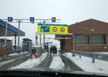 Siete puertos de montaña asturianos requieren del uso de cadenas para circular a causa de la nieve