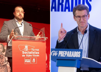 Barbón iguala el «bilingüismo cordial» de Feijoó con la «oficialidad amable» que defiende el PSOE asturiano