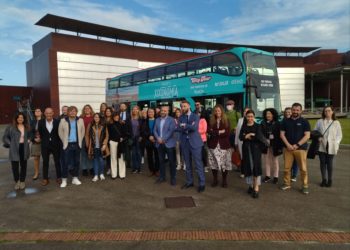 El autobús de la ‘Gijonomía’, en ruta para conquistar España