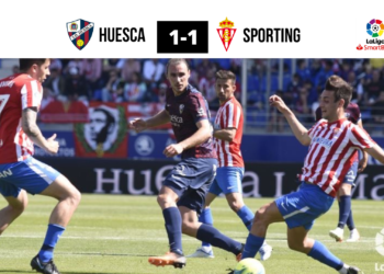 HUESCA 1-1 SPORTING | El Sporting sigue hundiéndose