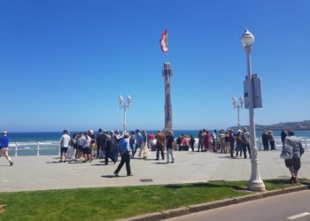 Fotos | Gijoneses se manifiestan por ‘Un Muro para las personas’ y una ciudad más accesible