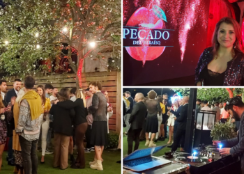 Sidra Trabanco celebra su ‘Pecado del Paraíso’ con hosteleros e influencers asturianos