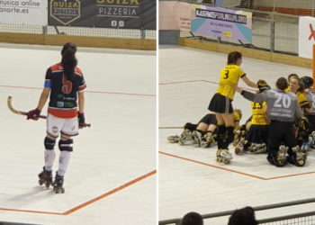 El Telecable Gijón deja escapar su sexta copa de Europa ante su afición