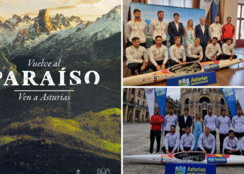 Los mejores piragüistas españoles llevarán la marca ‘Asturias’ por todo el mundo