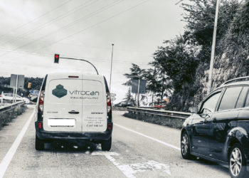 Salida de la Ronda Sur a la altura de Porceyo