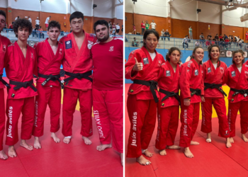 Las chicas del Judo Club Avilés descienden a Segunda y los chicos se quedan a las puertas del ascenso