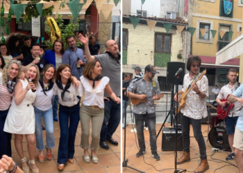 La sociedad gastronómica ‘Sogastur’ celebra su 4º aniversario a ritmo del grupo Huesos Flacos