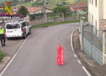 La Guardia Civil detiene al conductor de un camión por homicidio en un atropello a un peatón en Corvera