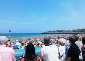 Más de 500.000 personas han asistido a la I Fiesta del Cielo de Gijón