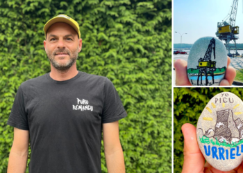 Santiago Villa, el maestro detrás de las «misteriosas piedras» que se esconden por toda Asturias