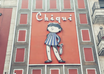 Mítica fachada de Chiqui, en Parchís