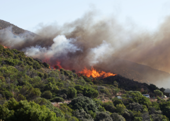 Trece concejos de Asturias estarán en riesgo alto de incendios este lunes
