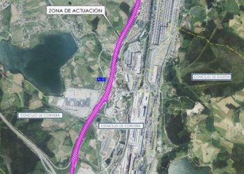 El Ministerio de Transportes inicia este jueves las obras contra el ruido en la autovía de acceso a Avilés