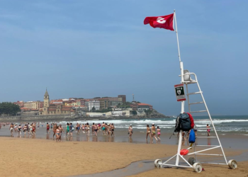 San Lorenzo luce bandera roja este viernes con temperaturas que vuelven a superar los 25ºC