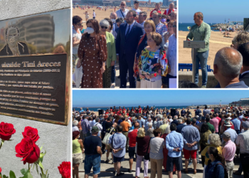 Gijón inmortaliza a Tini Areces con un paseo en su honor en Poniente