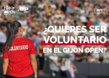 «¿Voluntarios o trabajadores por cuenta ajena?», CCOO protesta contra la organización del Gijón Open de tenis