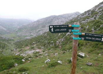 Fallece un hombre que se desvaneció cuando hacía la ruta de Vega Ario a los Lagos de Covadonga