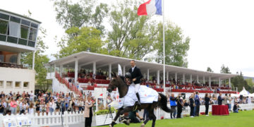 Boudant y su caballo Brazyl du Mezel brillan en Las Mestas con un recorrido impecable