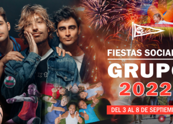 El grupo asturiano Marlon, actuación principal de las fiestas del Grupo, que recuperan su programación después de dos años