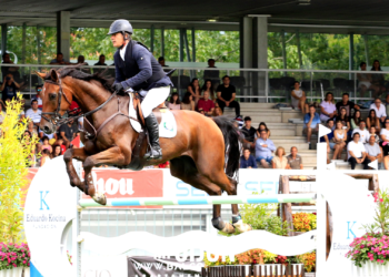 Luis Mateos se lleva el primer concurso del Hípico de Gijón