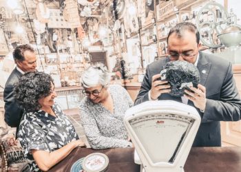 FOTOS | Adrián Barbón visita la FIDMA con el eco de las primarias en el PSOE gijonés