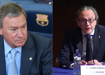 Toni Fidalgo y Javier Clemente comparten cena en Avilés recordando viejos tiempos