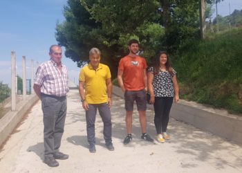 El Ayuntamiento finaliza las obras del Camín de La Bovia en Lavandera
