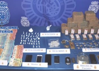 10 detenidos en una operación contra una organización que distribuía droga en Gijón y Luanco